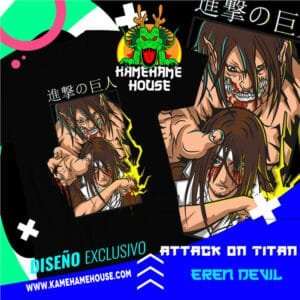 Attack on Titan Eren Devil