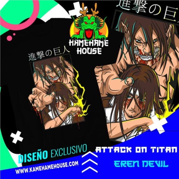 Attack on Titan Eren Devil