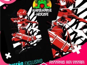 Attack on Titan Mikasa Ackerman Red