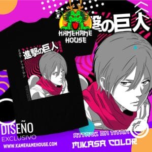 Attack on Titan Mikasa Color