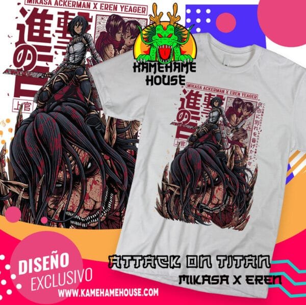 Attack on Titan Mikasa x Eren