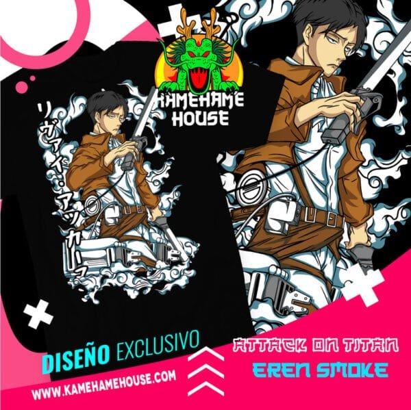 Attack on Titan Eren Smoke