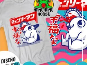 Chain Saw Man Pochita Feliz