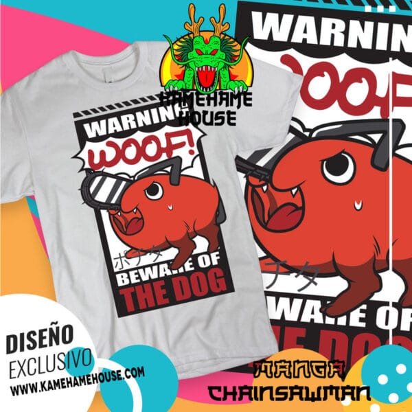 Chain Saw Man Pochita Warning