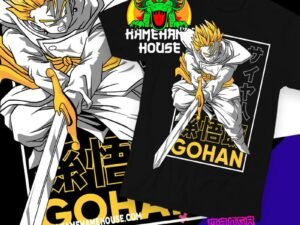 Dragon Ball Gohan Sword Gold