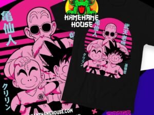 Dragon Ball Goku Krillin Rocher