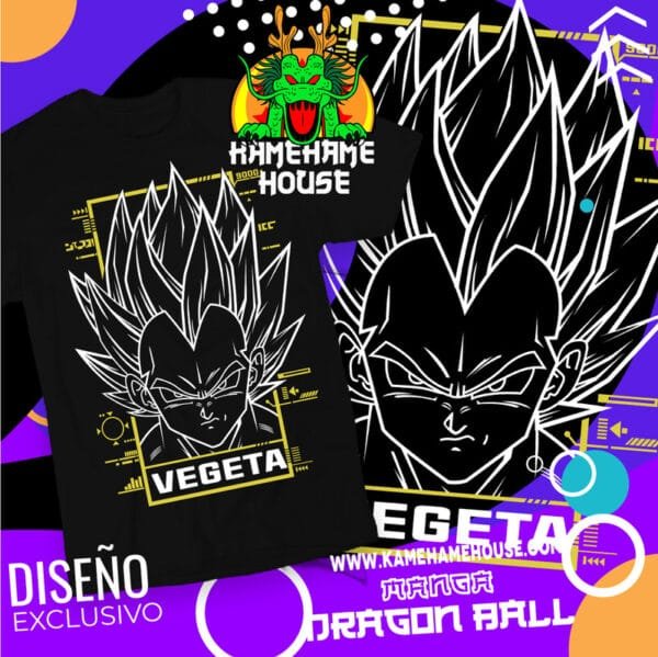 Dragon Ball Vegeta Lines
