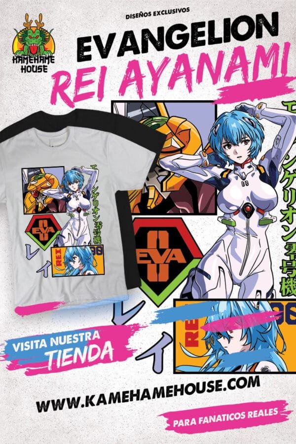 Evangelion Rei Yanami Squares