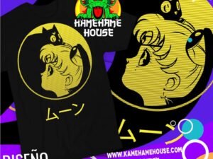 Sailor Moon Amarillo Silueta