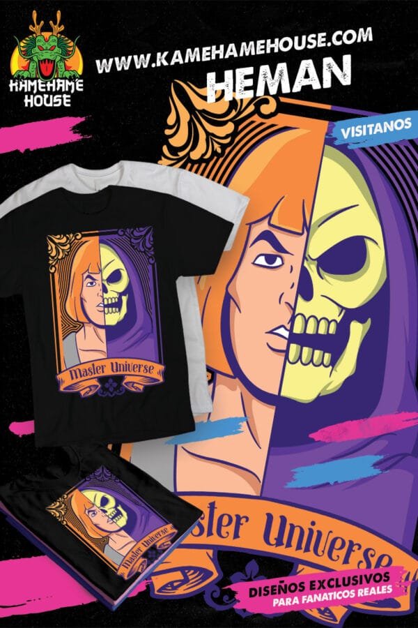 Heman Skeletor Face
