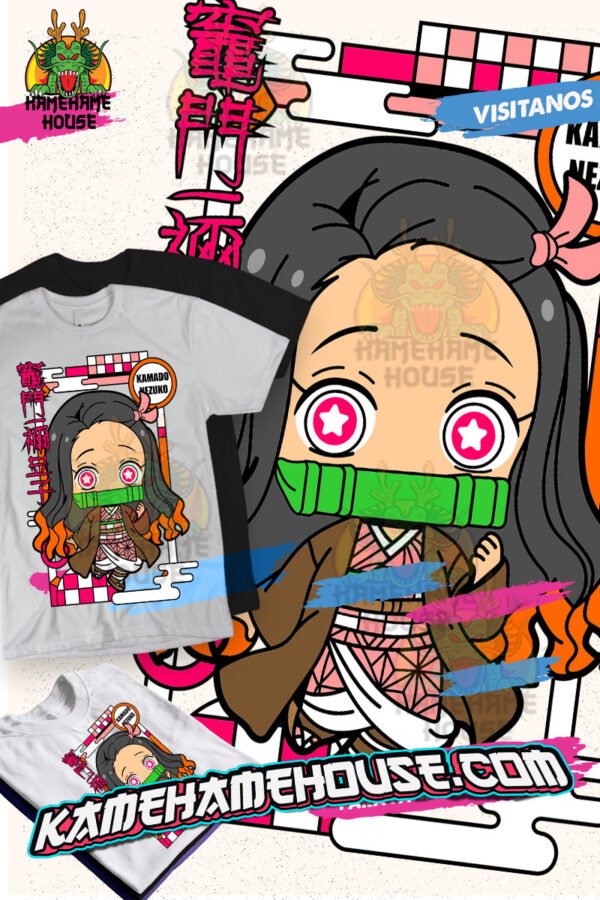 Deamon Slayer Chibi Nezuko Color