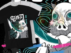 Deamon Slayer Inozuke Power Green