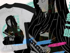 Deamon Slayer Mitsuri Kanroji Gray