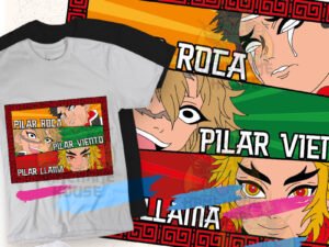 Deamon Slayer Roca Viento Llama