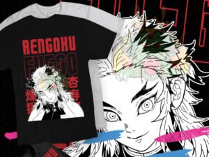 Demon Slayer Kiojuru Rengoku White