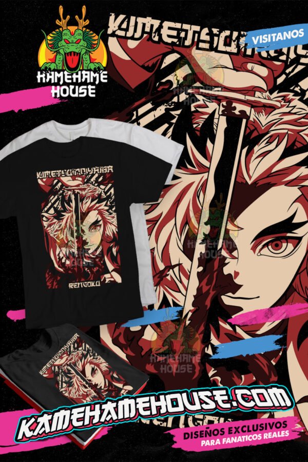 Demon Slayer Kiojuru Rengoku art