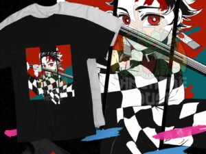 Demon Slayer Tanjiro squart Art