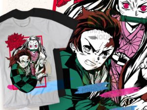 Demon Slayer Tanjiro vs Nezuko Rose