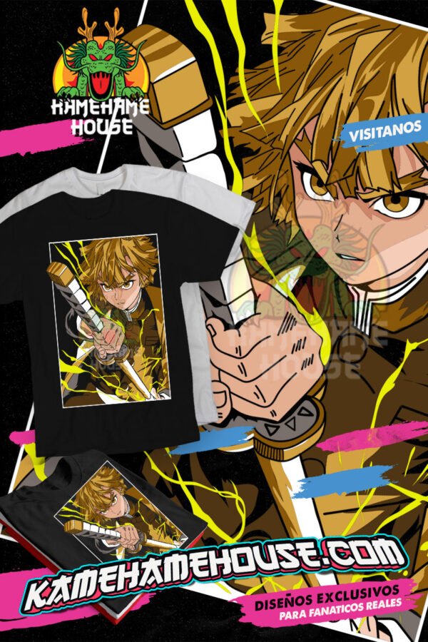 Demon Slayer Zenitsu Agatsuma Attack