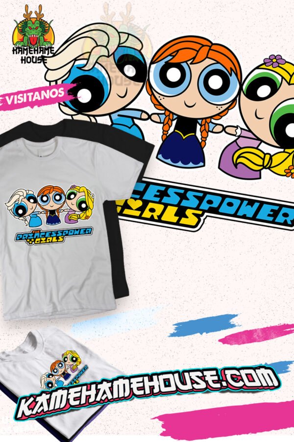 Chicas Super Poderosas Rapunzell Frozen Anna