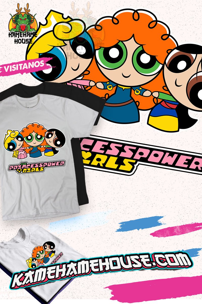 Chicas Super Poderosas Disney Mulan Aurora Merida