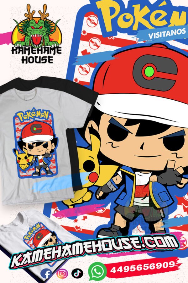 Pokemon Ash Funko