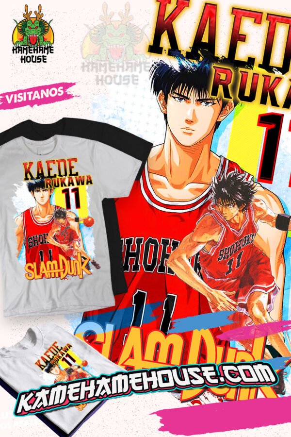 Slam Dunk Kaede Rukawa Fire
