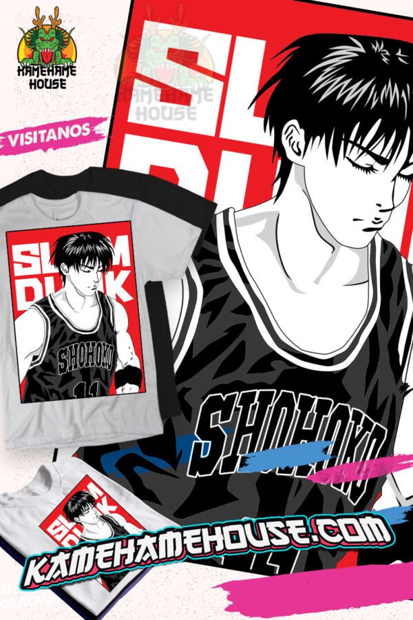 Slam Dunk Kaede Rukawa Black