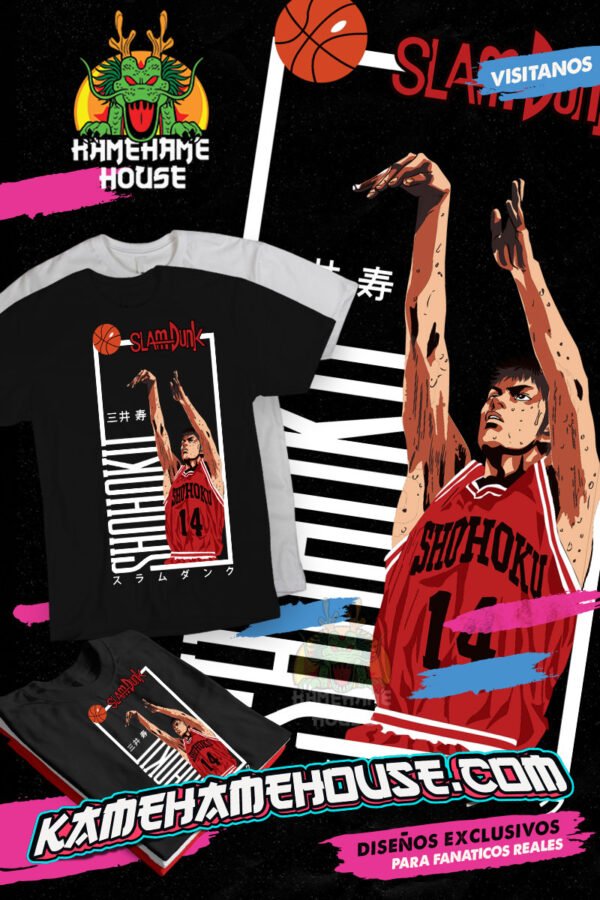 Slam Dunk Hisashi Mitsui Shot