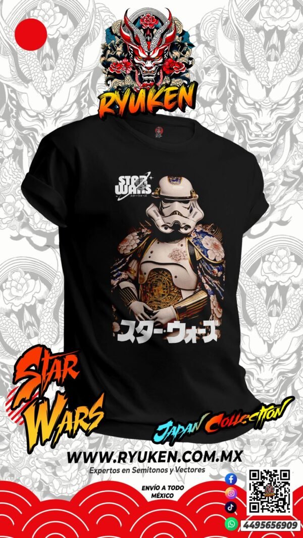 Star Wars StormTrooper Samurai Gold