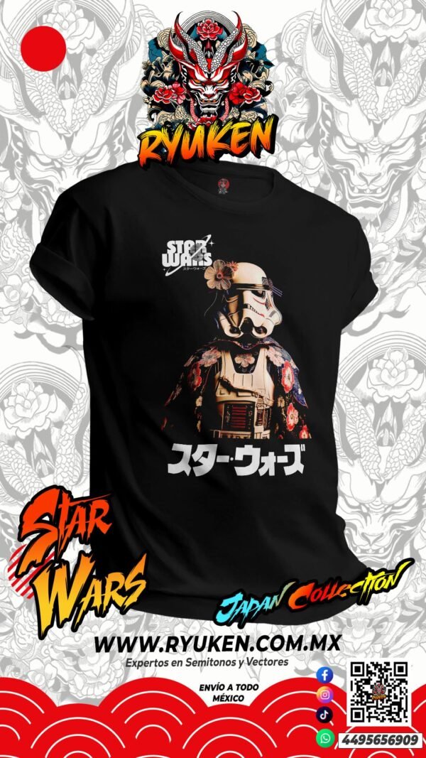 Star Wars Stormtrooper Front Samurai