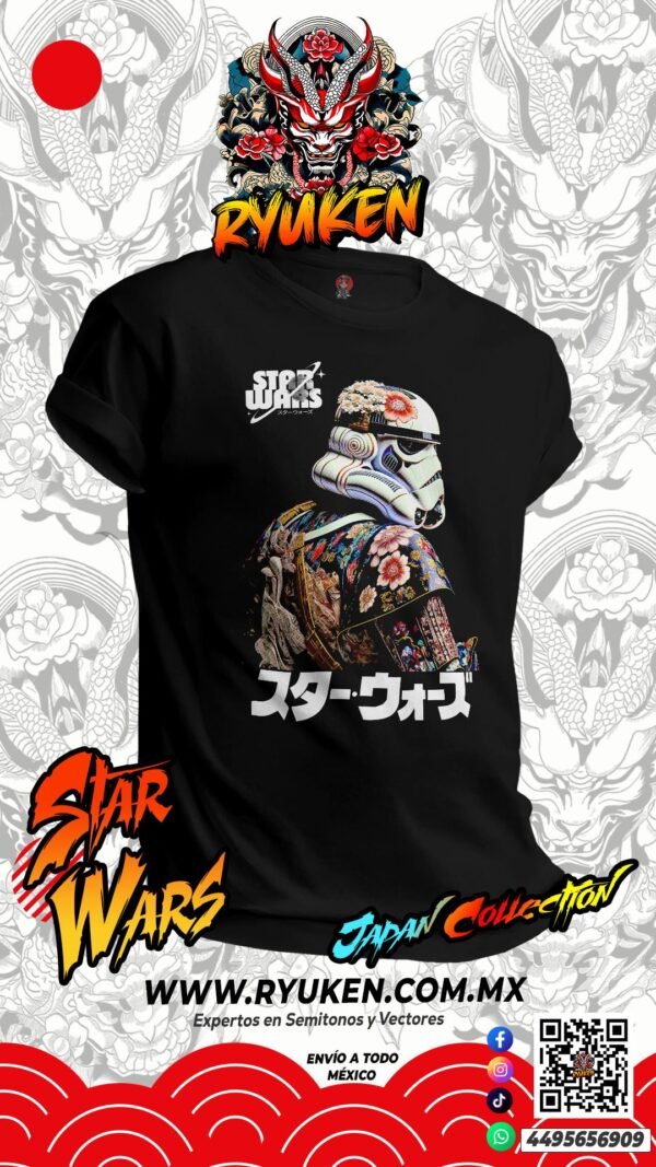 Star Wars Stormtrooper Art Floral
