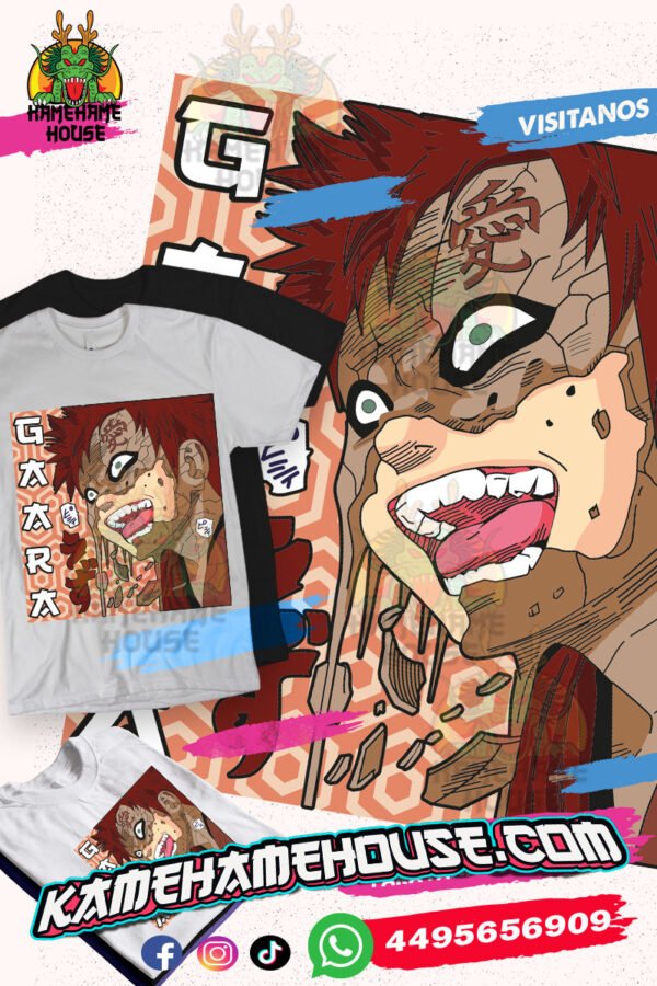 Naruto Gaara Armadura