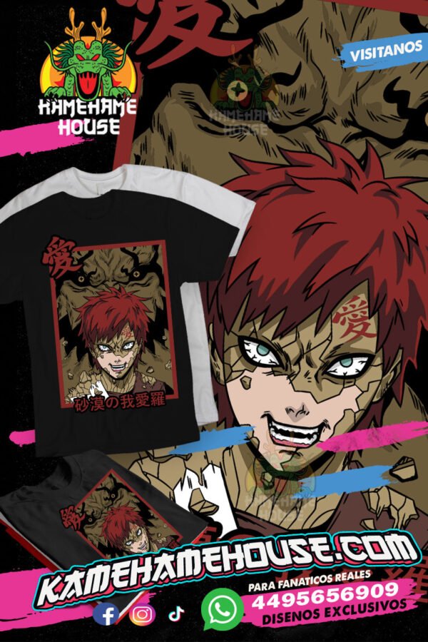 Naruto Gaara Full Color
