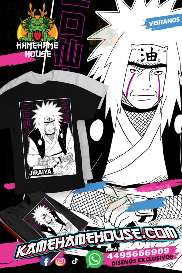 Naruto Jiraiya Blood eyes