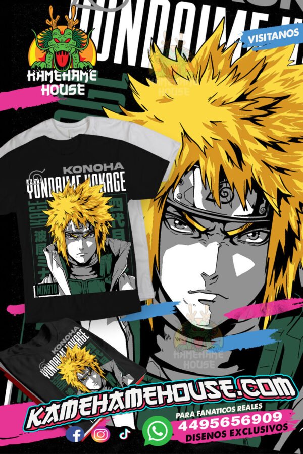 Naruto Minato 5 Colors