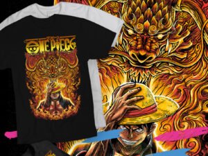 One Piece Collection Luffy Fire