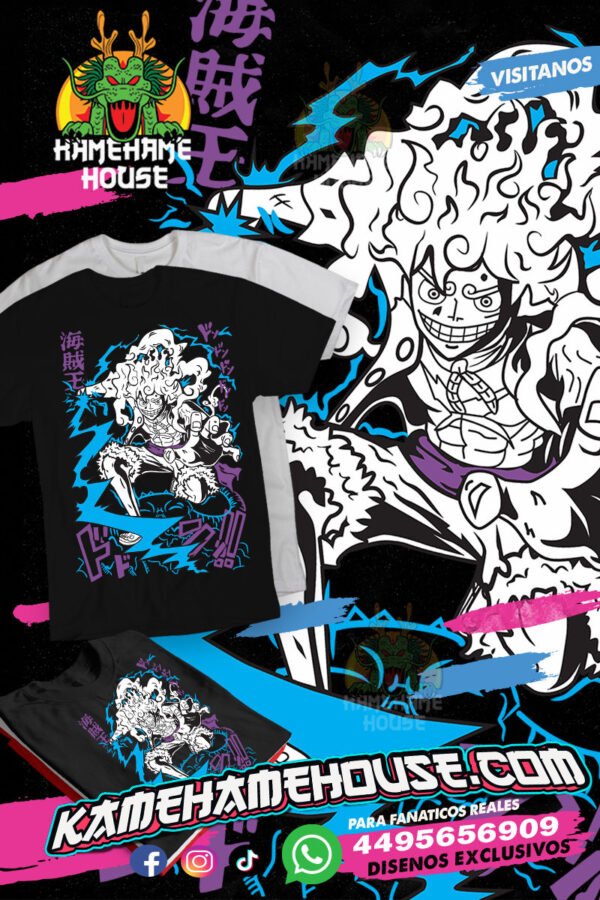One Piece Luffy Blue