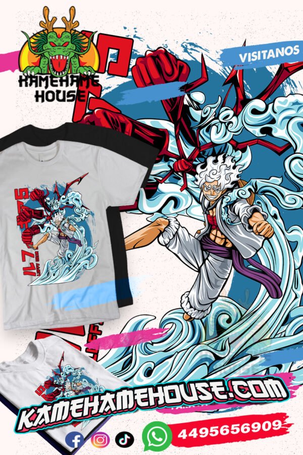 One Piece Luffy Water