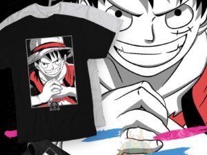 One Piece Luffy Black Face