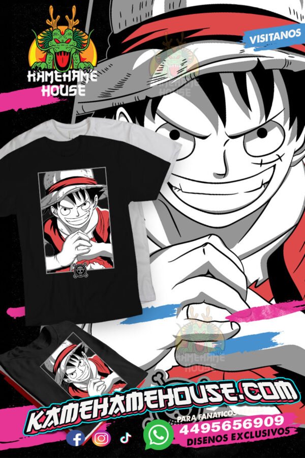 One Piece Luffy Black Face