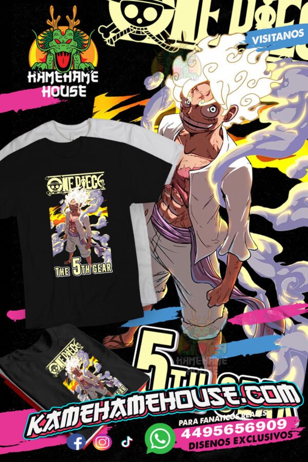One Piece Luffy 5 Fire