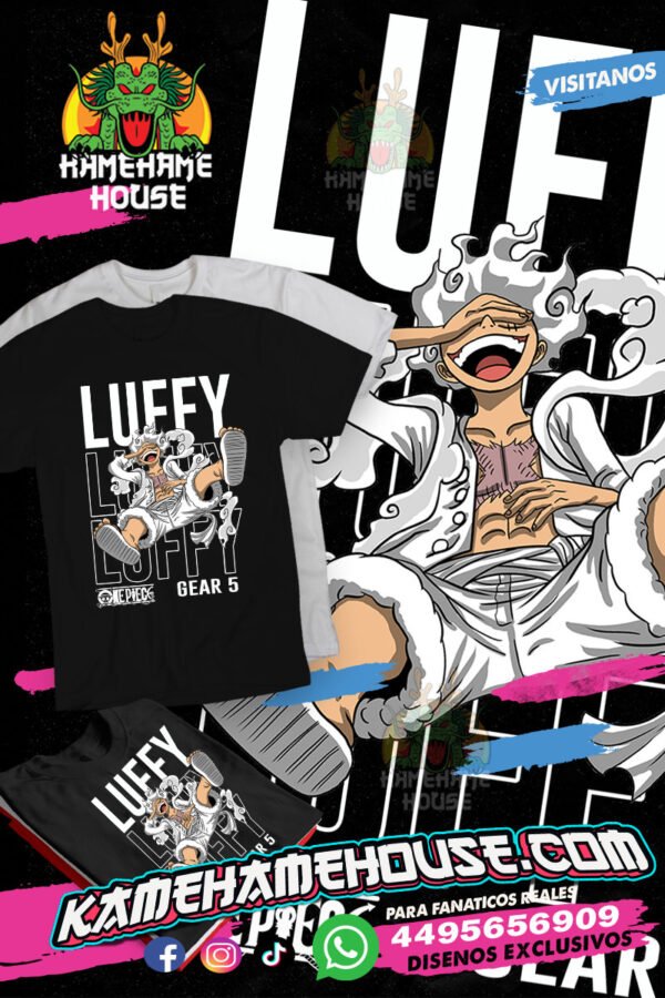 One Piece Luffy Gear 5 White
