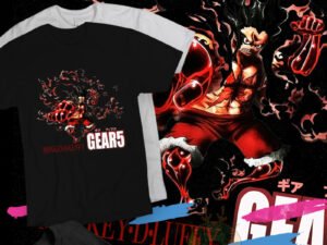 One Piece Luffy Energy Red