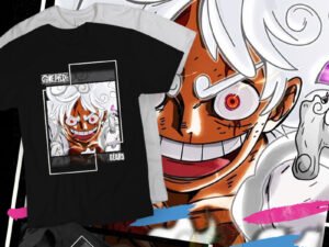 One Piece Luffy Gear 5 Face