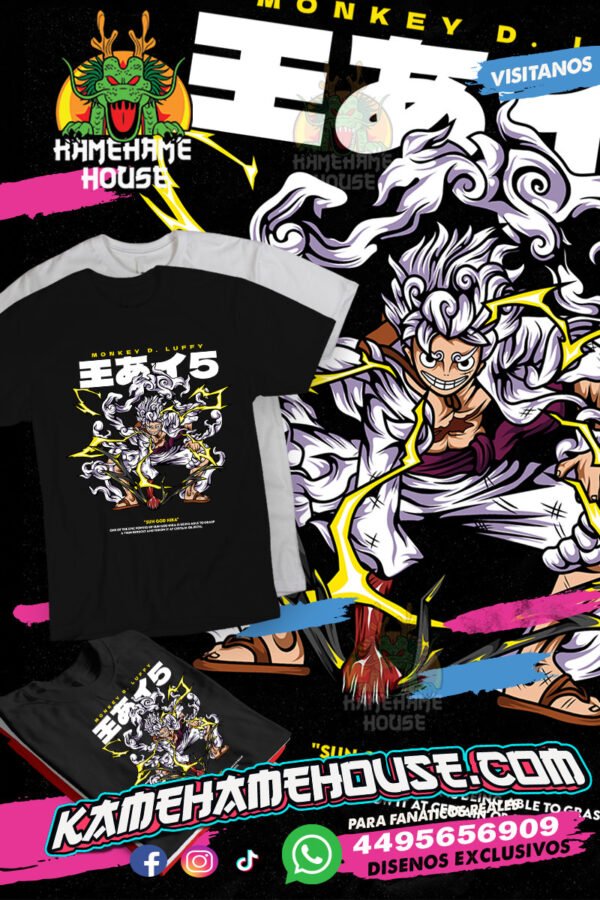 One Piece Luffy Gear 5 Letter