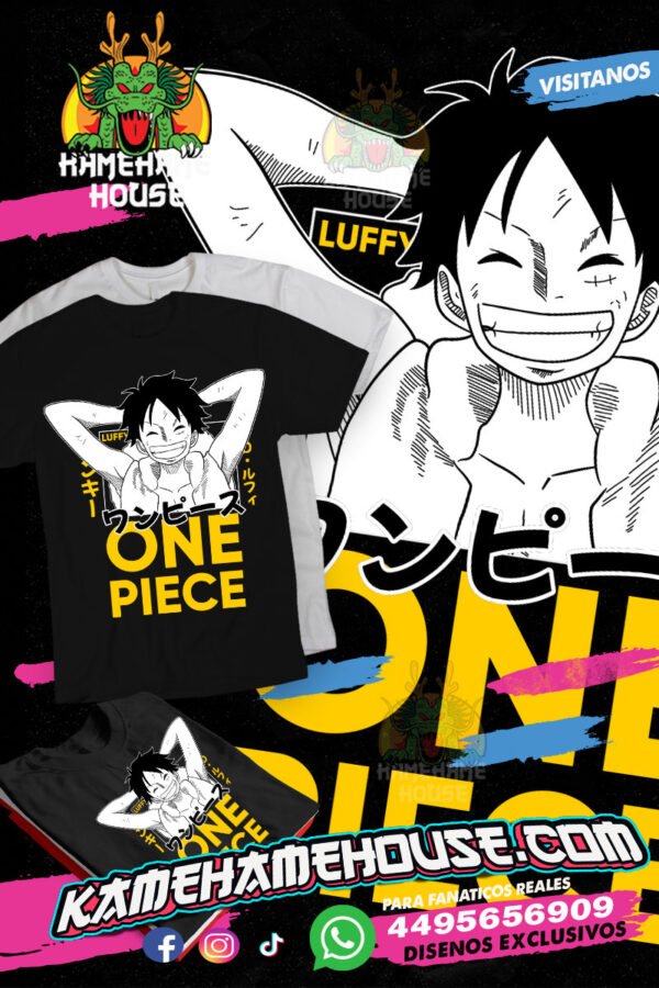 One Piece Luffy Happy