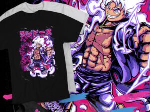 One Piece Luffy Purple