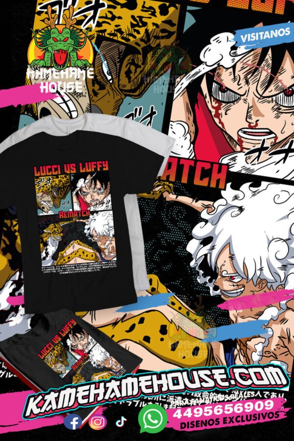 One Piece Luffy vs Lucy Full