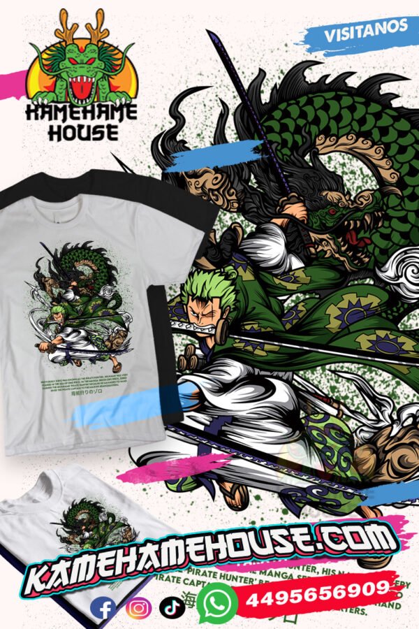 One Piece Zoro Attack Dragon